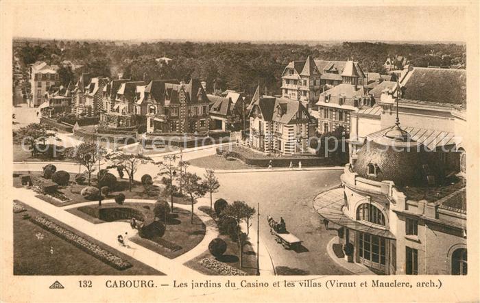 Cabourg Jardins du Casino et les villas