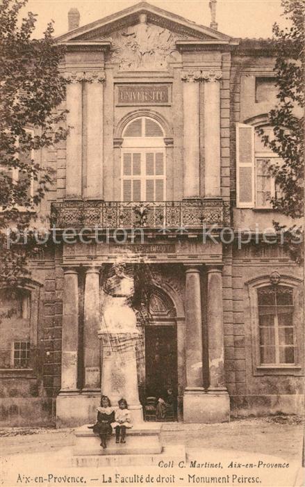Aix-en-Provence Faculté de droit Monument Peiresc