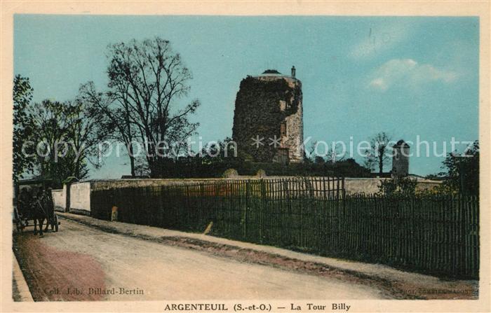 Argenteuil Val d Oise Tour Billy