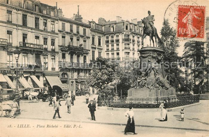 Lille Nord Place Richebé Monument