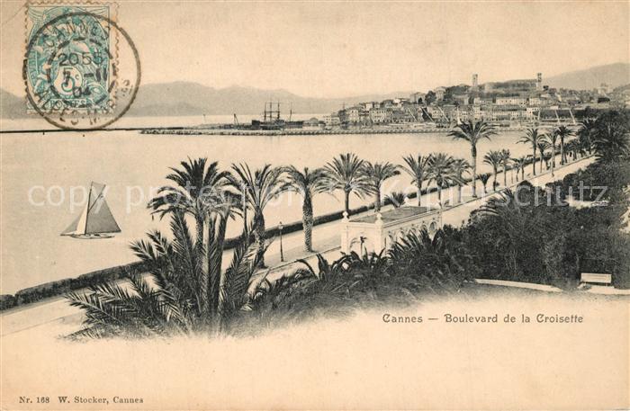 Cannes Alpes-Maritimes Boulevard de la Croisette