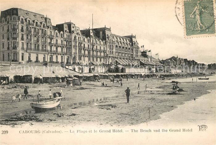 Cabourg La Plage et le Grand Hotel