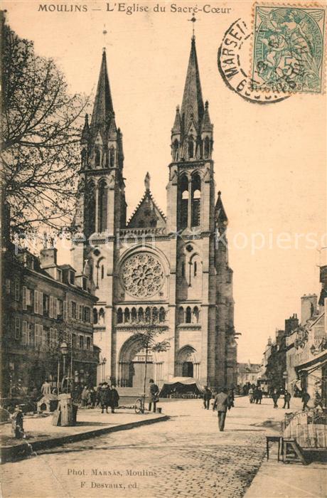 Moulins Allier Eglise du Sacre Coeur