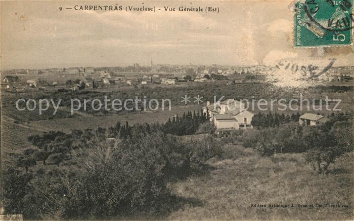 Carpentras Vue Generale