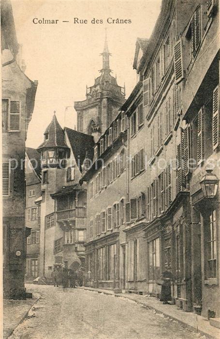 Colmar Haut Rhin Elsass Rue des Cranes