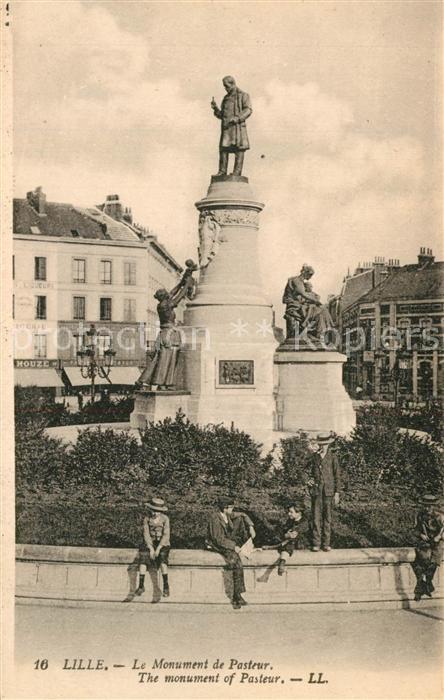 Lille Nord Monument de Pasteur