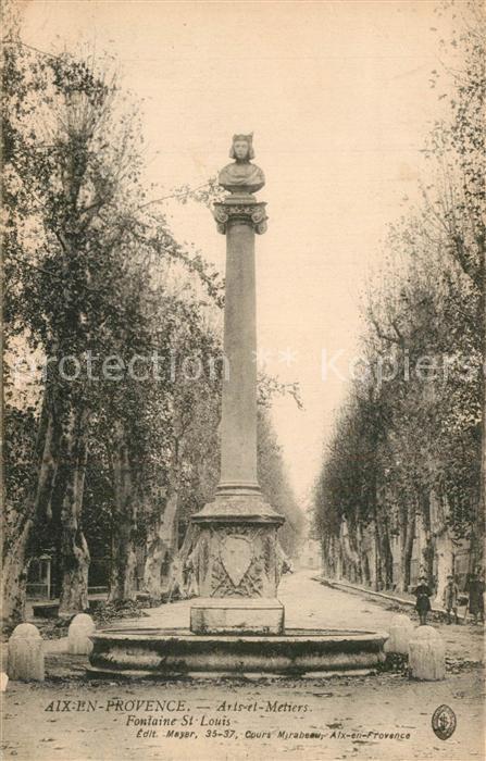 Aix-en-Provence Fontaine Saint Louis