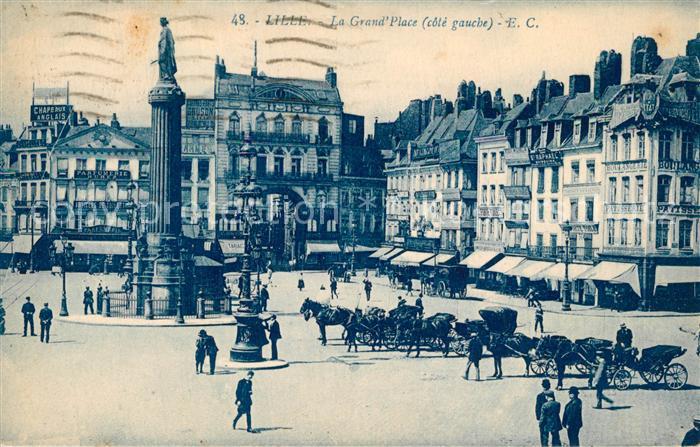 Lille Nord Grande Place Monument