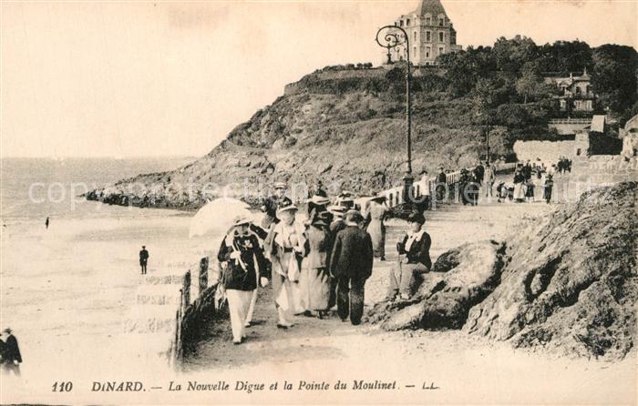Dinard 35 La Nouvelle Digue et la Pointe du Mouli
