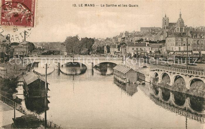 Le Mans Sarthe La Sarthe et les Quais