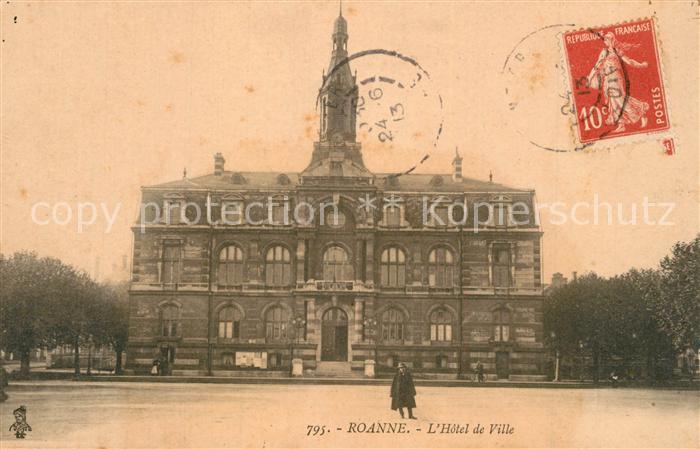 Roanne Loire Hotel de Ville