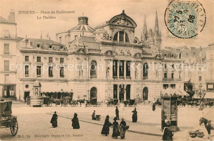 Angers Place du Ralliement Théâtre