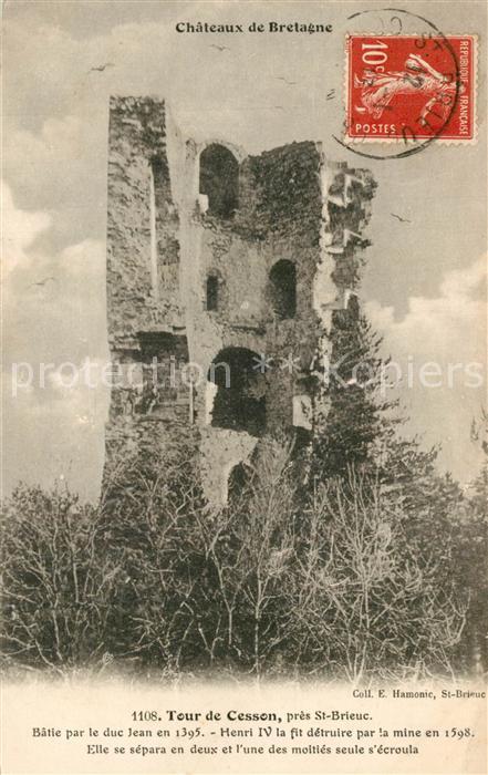 Cesson Saint Brieuc Tour Collection Chateaux de Bretagne