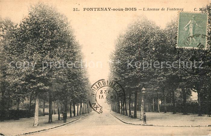 Fontenay-sous-Bois Avenue de Fontenay
