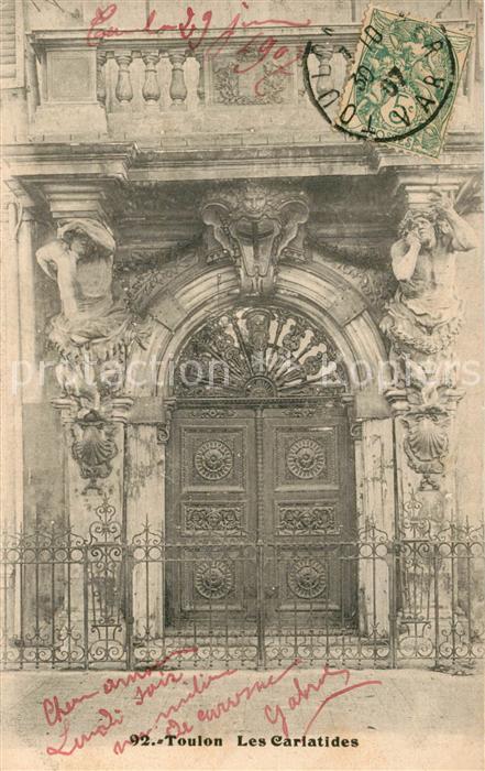 Toulon Var Les Cariatides