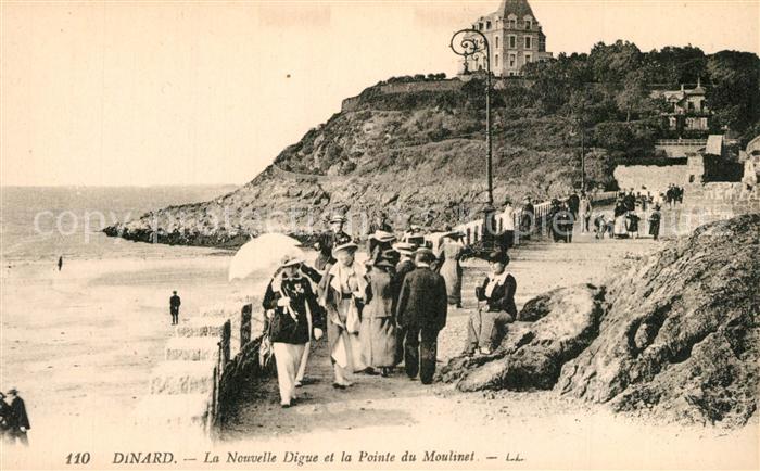 Dinard 35 La nouvelle Digue et Pointe du Moulinet