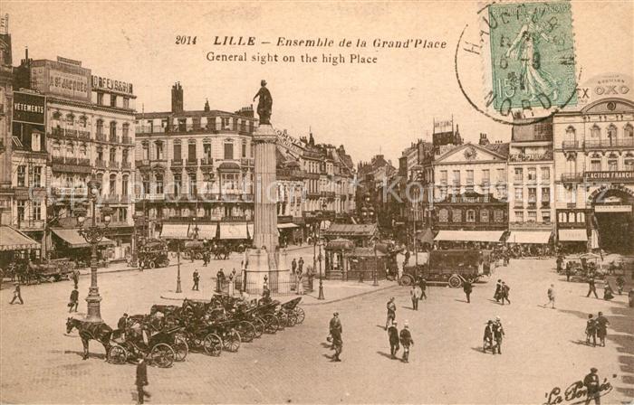 Lille Nord Ensemble de la Grande Place Monument