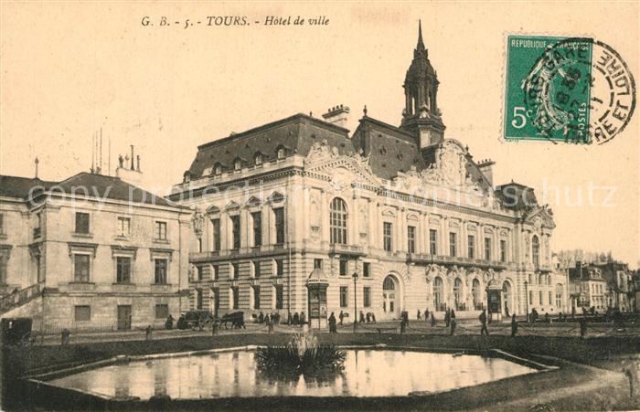 Tours Indre-et-Loire Hotel de Ville