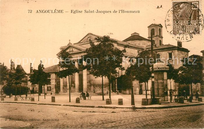 Angouleme Eglise Saint Jacques de l Houmeau