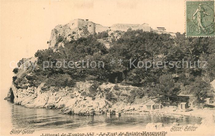 Cannes Alpes-Maritimes Fort de Sainte Marguerite