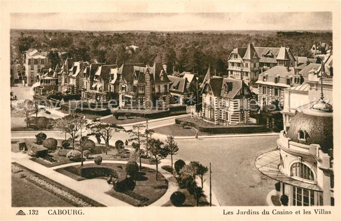 Cabourg Les Jardins du Casino et les Villas