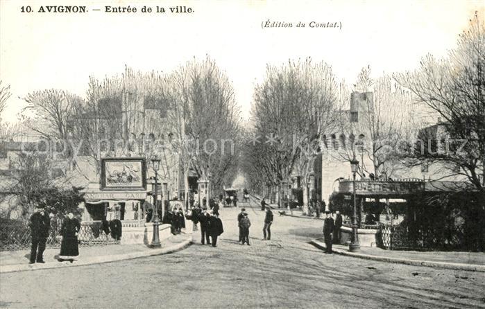 Avignon Vaucluse Entrée de la ville