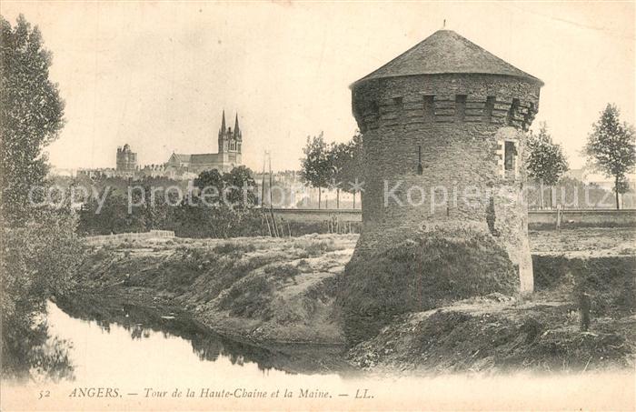 Angers Tour de la Haute Chaine et la Maine