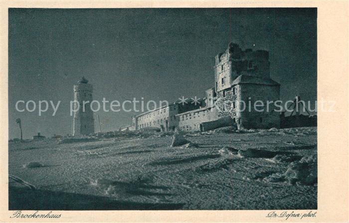 Wernigerode Harz Brockenhaus Turm