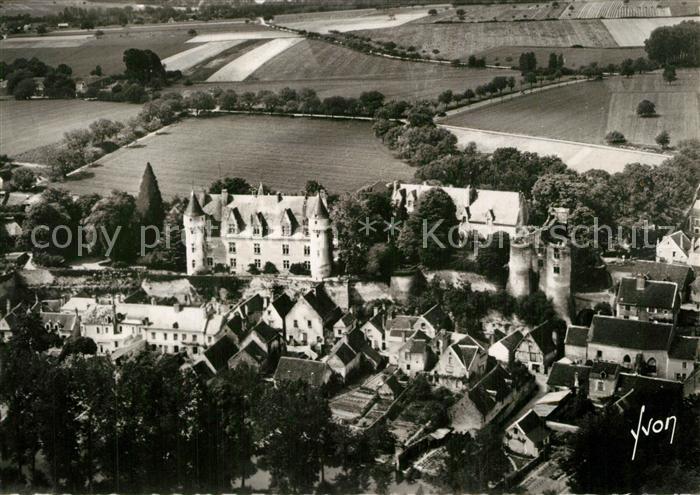 Montresor En avion au dessus des Chateaux de la Loire