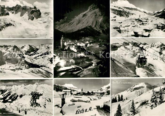 Lech Vorarlberg Wintersportplatz Alpen Bergbahn