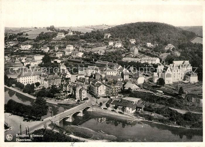 Bouillon sur Semois Vue aérienne