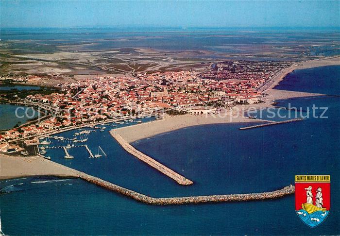 Les Saintes-Maries-de-la-Mer Vue aerienne