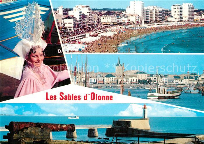 Les Sables-d Olonne La Plage Le Port de Peche La jetee de l