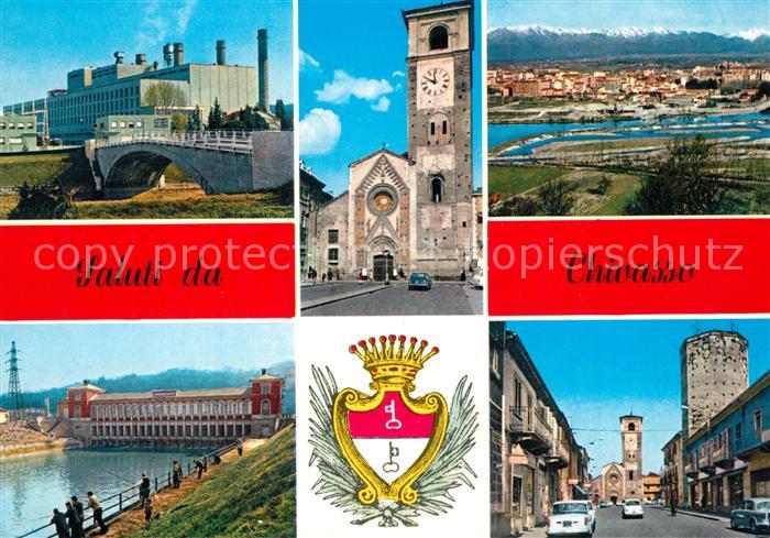 Chivasso Centrale thermoelettrica ENEL Il Duomo Panorama Edificio all’inizio del