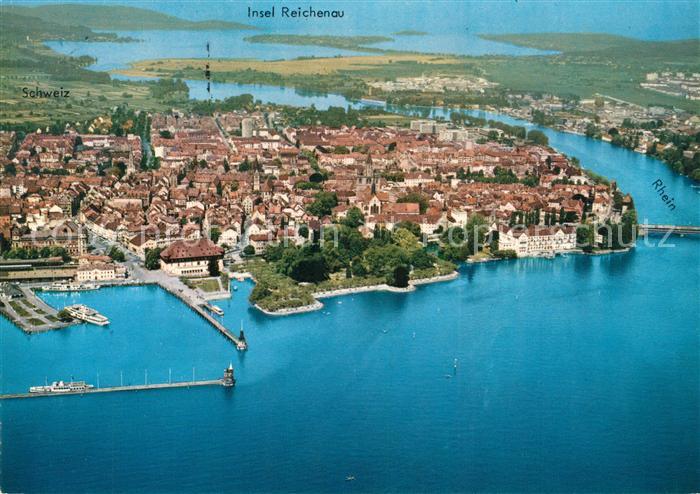 Konstanz Bodensee Fliegeraufnahme