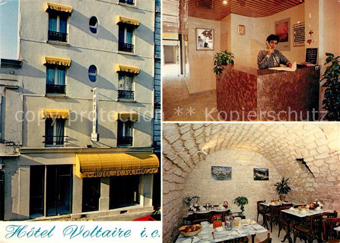 Paris Hotel Voltaire Rezeption Gewoelbe