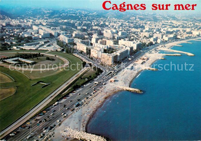 Cagnes-sur-Mer Vue generale aerienne Bd de la Plage