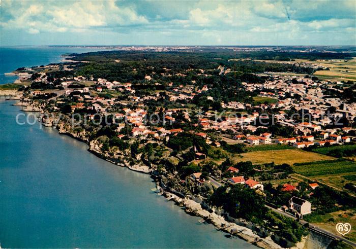 Meschers-sur-Gironde Vue generale aerienne Les Falaises ou s