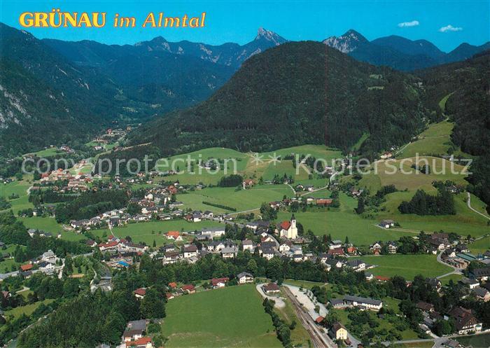 Gruenau Almtal Fliegeraufnahme