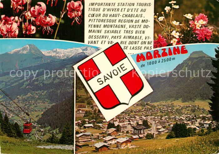 Morzine Seilbahn Panorama Flora