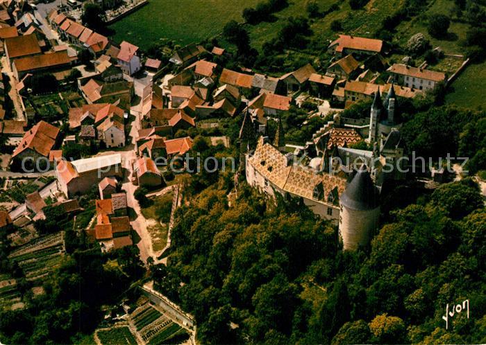 La Rochepot Chateau de la Rochepot Vue aerienne