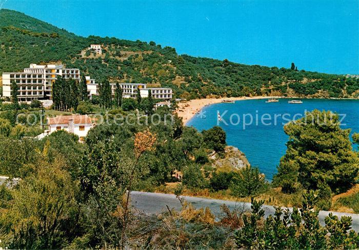 Skiathos Strandanlage von Achladies Hotel Hesperiden