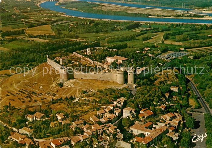 Villeneuve-les-Avignon Le Fort Saint Andre Vue aerienne