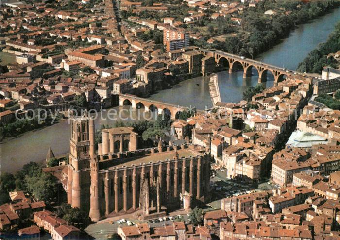 Albi Tarn Ville d’art Centre de Tourisme Vue aerienne