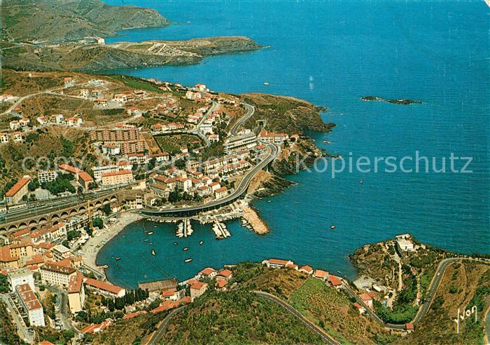 Cerbere Vue generale aerienne