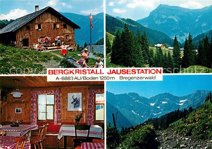 Au Bregenzerwald Jausestation Bergkristall
