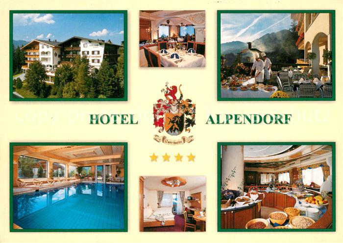 Sankt Johann Pongau Hotel Alpendorf Terrasse Hallenbad Fruehstuecksbuffet