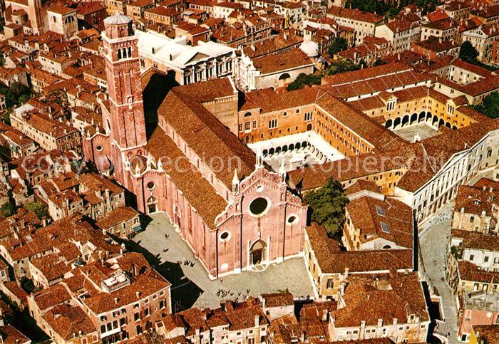 Venezia Venedig Fliegeraufnahme Basilica S M Gloriosa