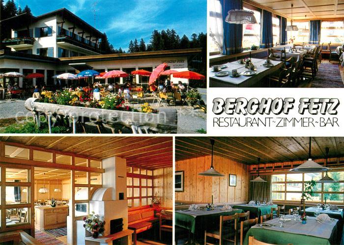 Dornbirn Vorarlberg Boedele Berghof Restaurant Fetz