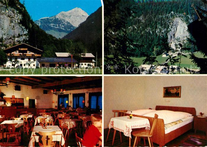 Weissbach Lofer Gasthof Seisenbergklamm